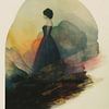 Collage "Rainbow queen" by Carla Van Iersel
