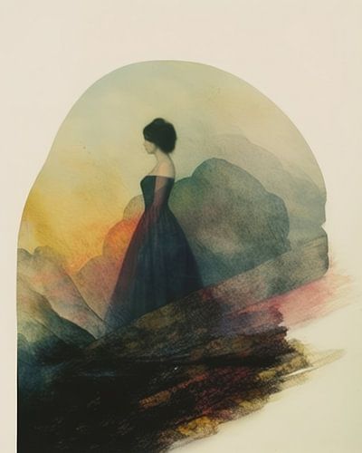 Collage "Reine arc-en-ciel"