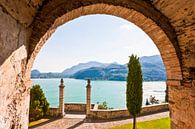 Morcote aan het Meer van Lugano in Ticino van Werner Dieterich thumbnail