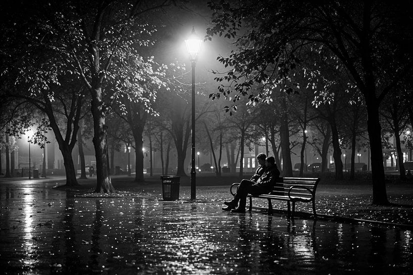 alone in the park by Armin Mumper