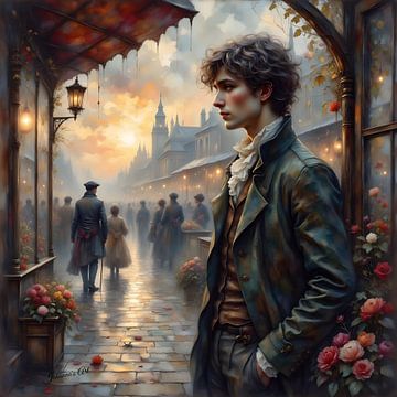 Retour dans le temps - Son regard à travers l'heure d'or