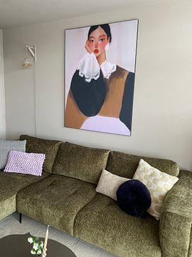 Klantfoto: Modern portret van Carla Van Iersel