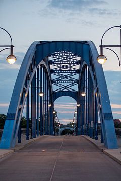 Magdeburg - Sternbrücke am Abend von t.ART