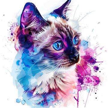 Cat- watercolor