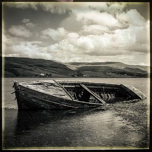 Altes Boot bei Talisker
