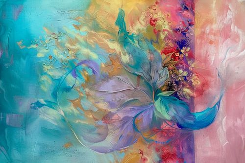 Abstract, pastel, Morning celebration