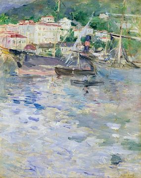 Berthe Morisot,De haven van Nice