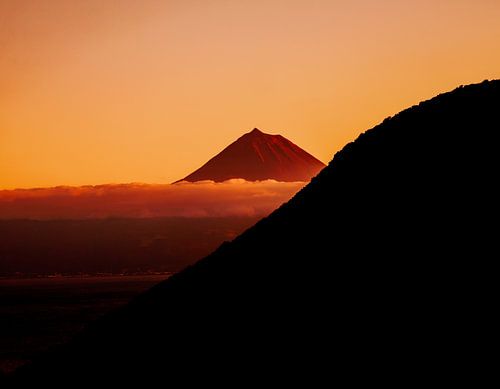 Grote rode berg