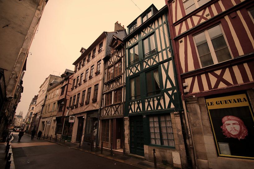 Vakwerk Rouen by Erik Reijnders