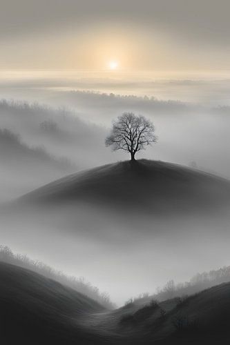 The Sun Living Wisdom Tree Painting