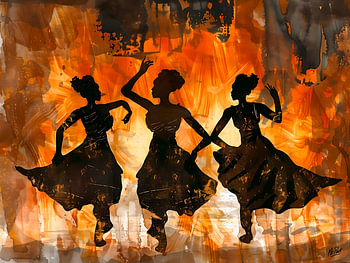 De 3 dansers