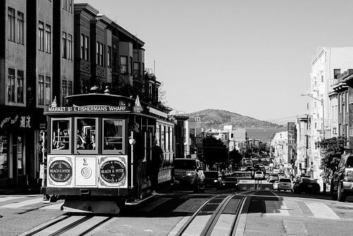 Straßenbahn in San Francisco - Cable Car in San Francisco