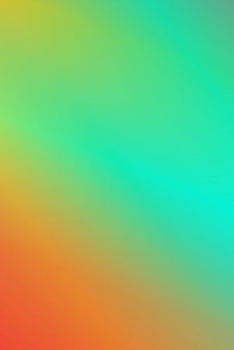 Neon kunst. Moderne abstracte minimalistische kunst. Verloop in oranje, geel, groen