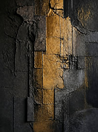 Goldene Ader im Dunkeln
