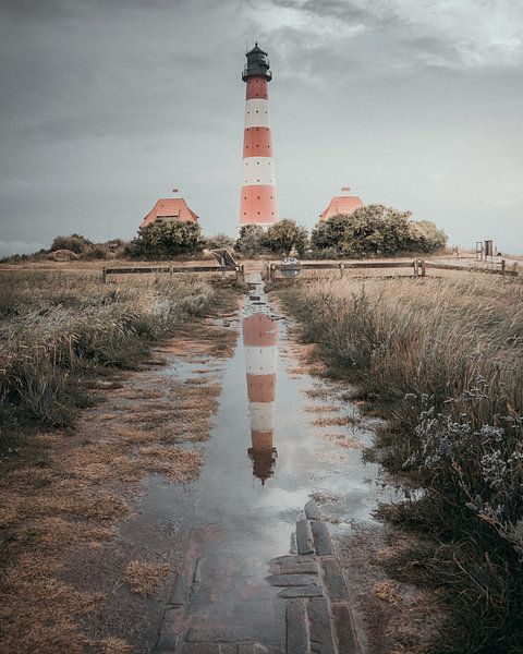 Westerhever lighthouse by Fabiroams