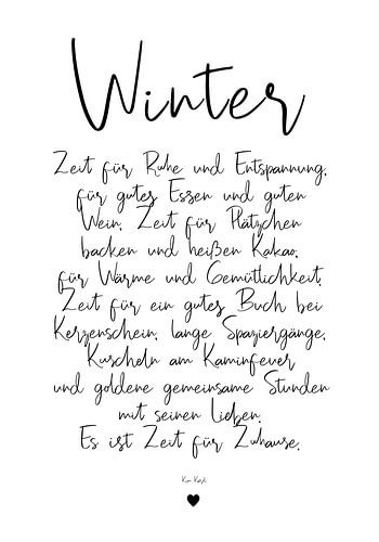 Winter - een gedicht