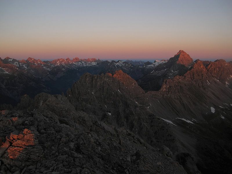 Sunrise in the Mountains by Christian Moosmüller