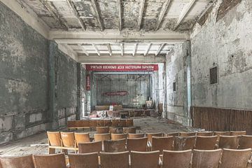 Theaterzaal in Tsjernobyl van John Noppen