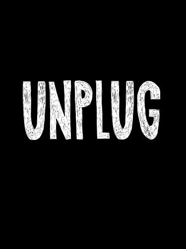 Unplug Offline Typografie