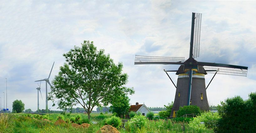 Alte Windmühle von Fred Leeflang