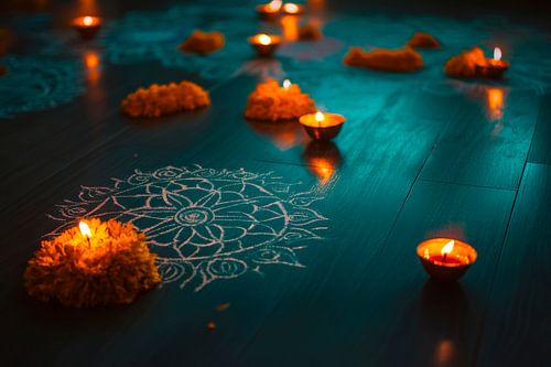 Festival of lights and colours