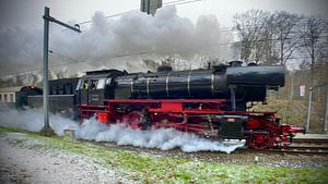 Stoomtrein in Arnhem van Eric de Haan