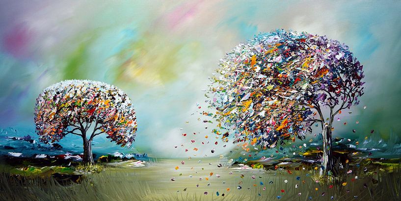 Colorful Nature by Gena Theheartofart