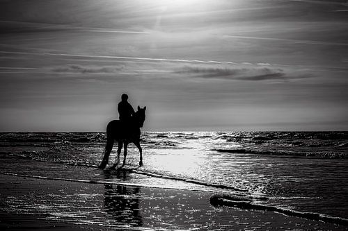 magisches Licht am Strand