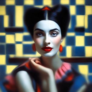 Femme d'échecs