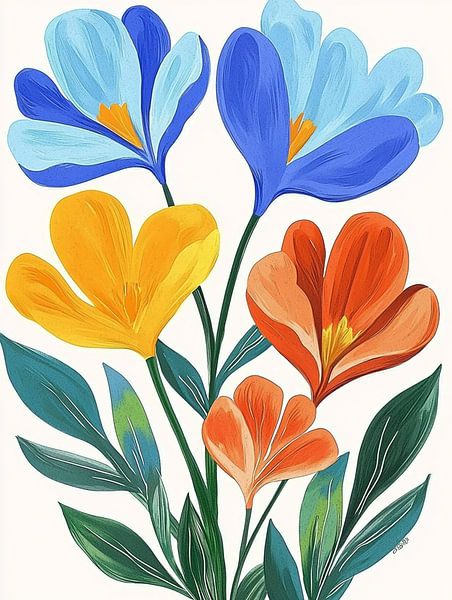 Flower Party - Celebrate Spring! by PixelPrestige