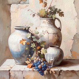 Romantisches und stimmungsvolles Herbststillleben von Studio Pieternel