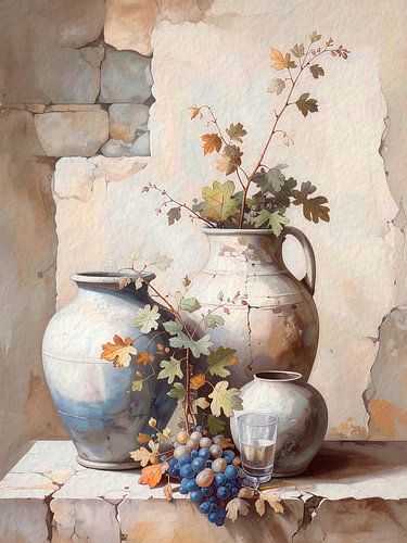 Romantisch en sfeervol Herfst-stilleven