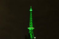 Funkturm Berlin in grünem Licht von Frank Herrmann Miniaturansicht