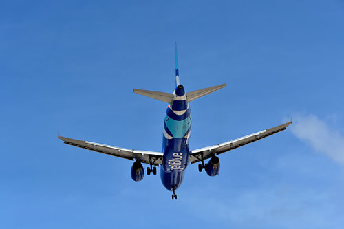 Aankomst JetBlue B61111 in Curaçao