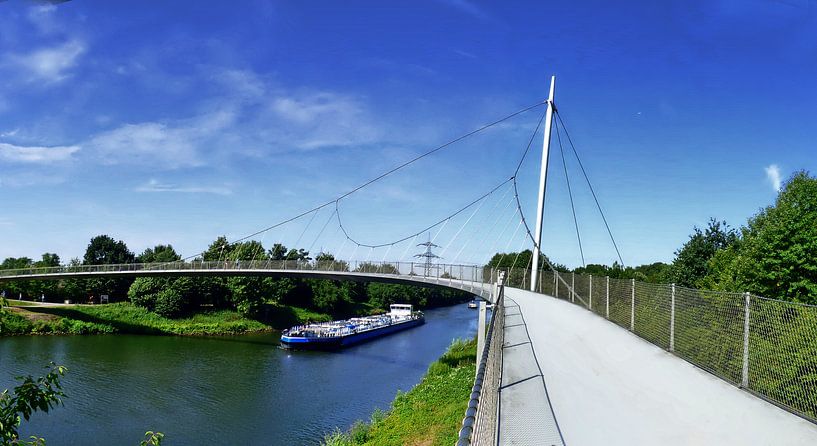 Rhein Herne Kanal Panorama van Edgar Schermaul