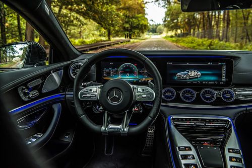 Intérieur de la Mercedes-Benz AMG GT 63