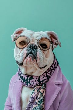 English Bulldog by Poster Art Shop