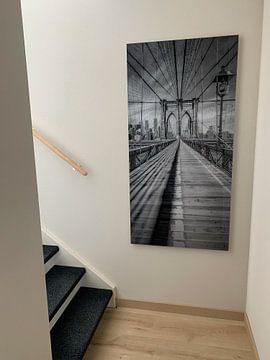 Customer photo: NEW YORK CITY Brooklyn Bridge | Panoramic by Melanie Viola