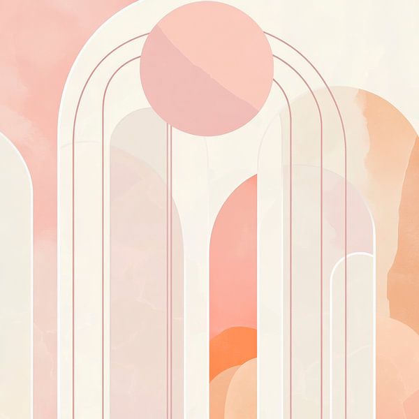 Bunte Bögen von Poster Art Shop