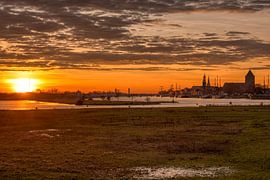 City front Kampen from the Pijperstaart by Fotografie Ronald