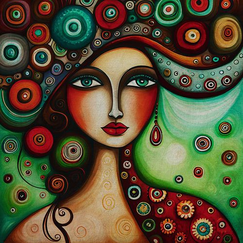 Vrouw van je dromen een figuratief portret nr 14