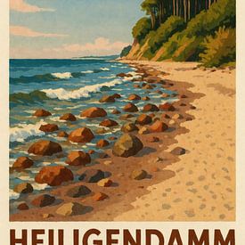 Heiligendamm - Le calme côtier sur la plage blanche sur Sabine Wagner