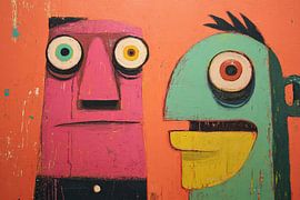 Rose Vert | Visages colorés