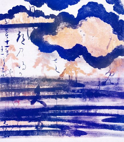 Blauwe Zee van Japan