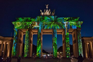 Brandenburger Tor met Lichtfeest van Burghard Schreyer