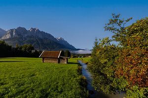 Herbstidylle im oberbayerischen 
