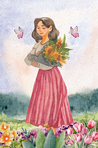 Zarte Frühlingsblüte