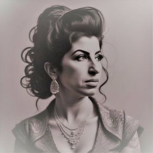 Amy Winehouse 40 van Gert-Jan Siesling