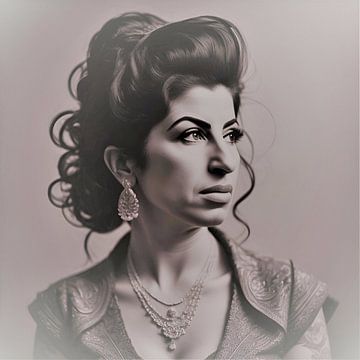 Amy Winehouse 40 von Gert-Jan Siesling