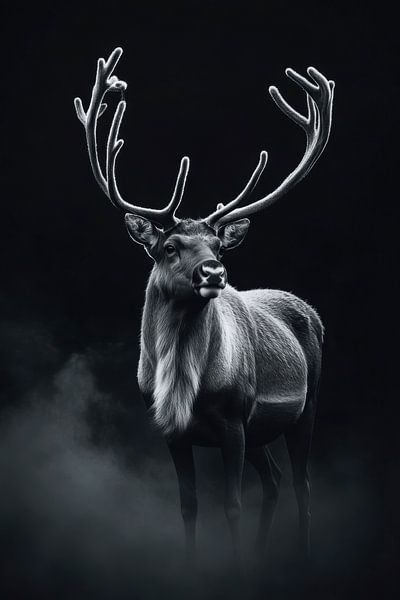Reindeer by Poster Art Shop
